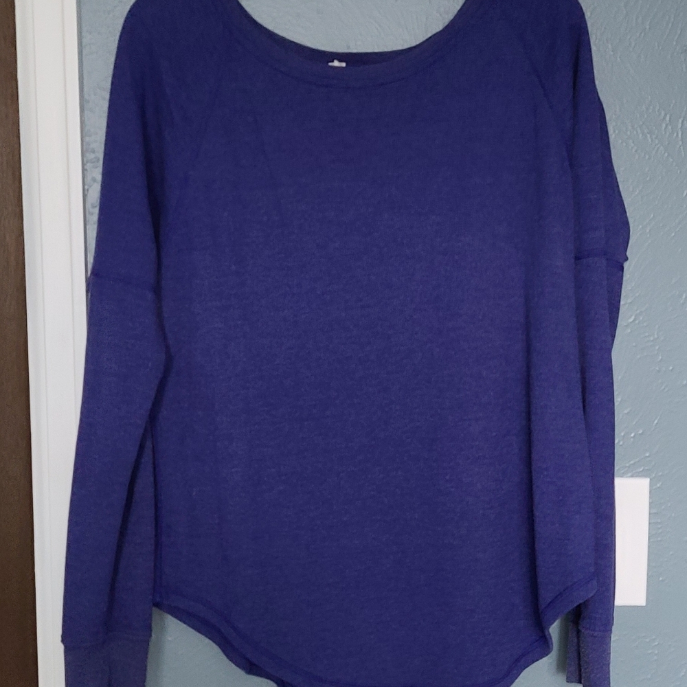 Purple under Armour long sleeve size L